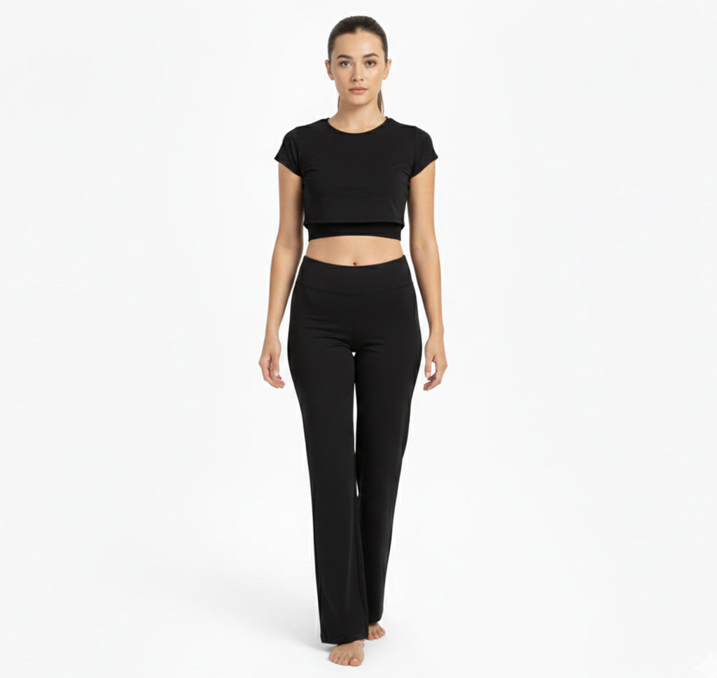 Women’s High-Waist Yoga Pants – Stretch & Push-Up Effect