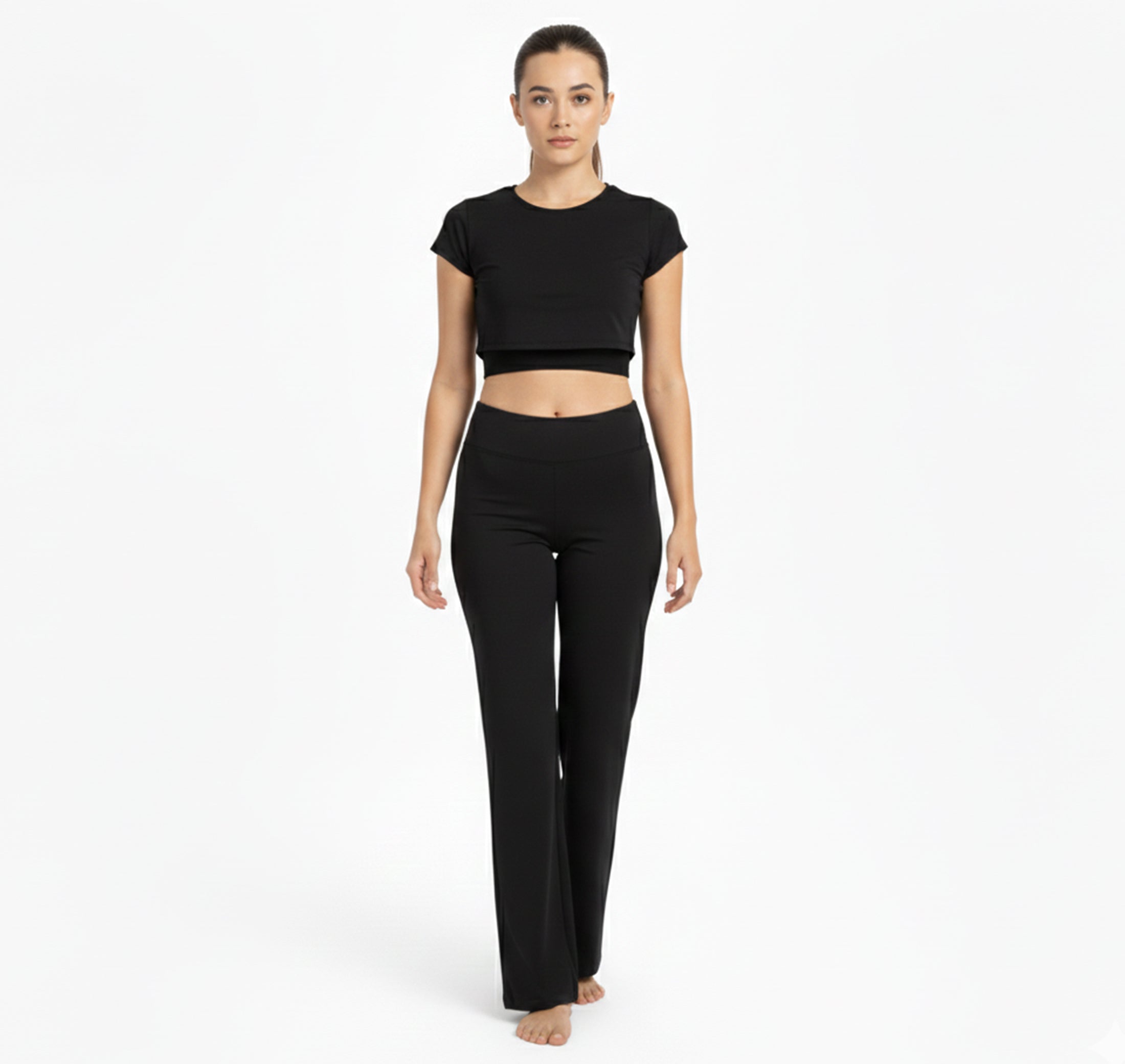 Women’s High-Waist Yoga Pants – Stretch & Push-Up Effect