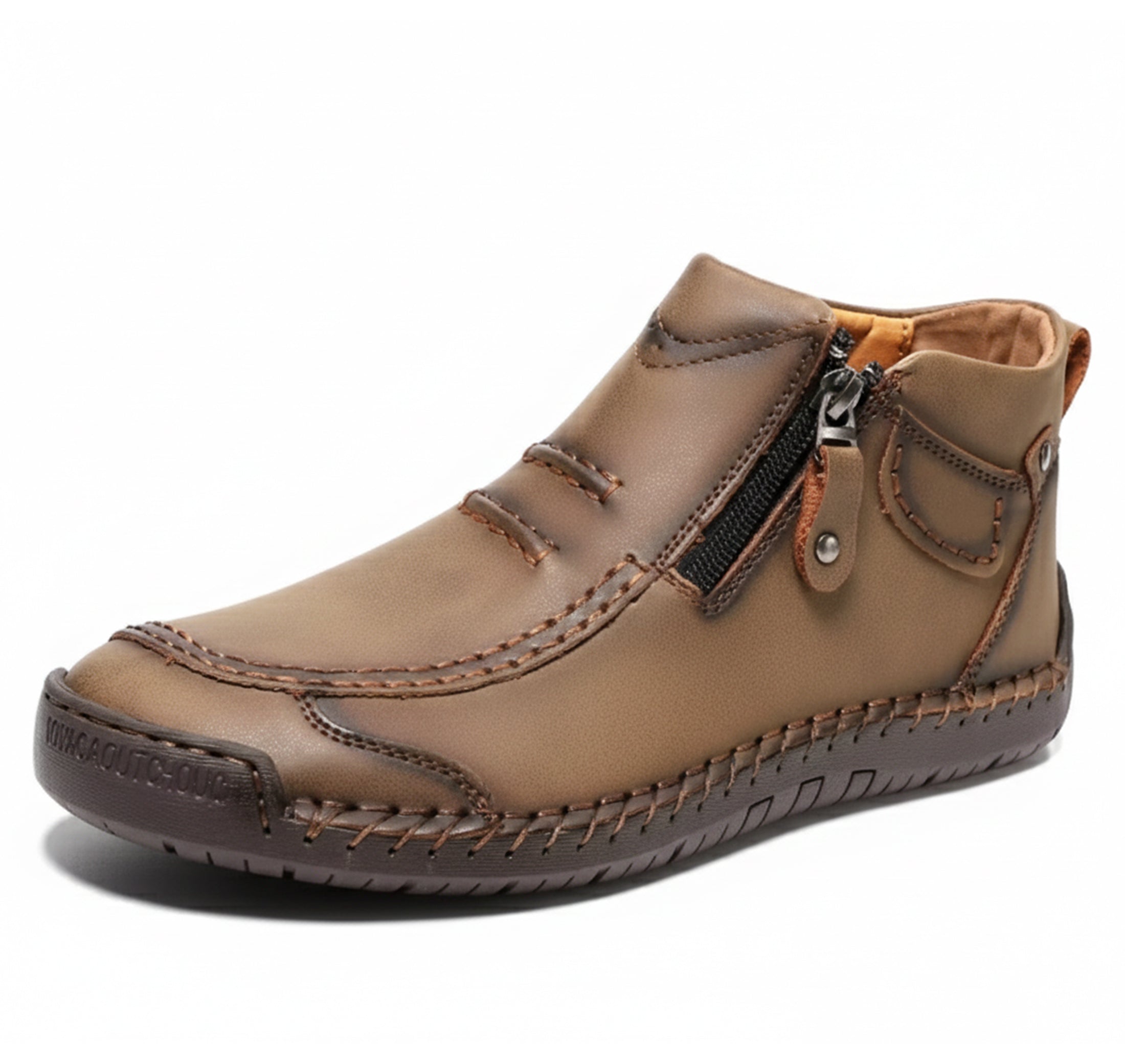 Men’s Short Boots – Classic Solid Look