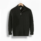 Men’s Thick Quarter-Zip Pullover – Casual Winter Layer