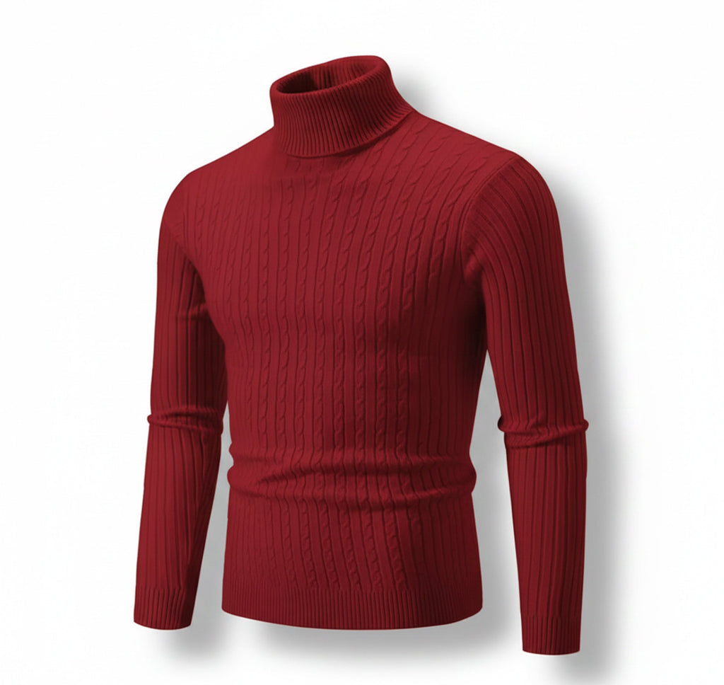 Men’s Turtleneck Sweater – Stylish Winter Knit