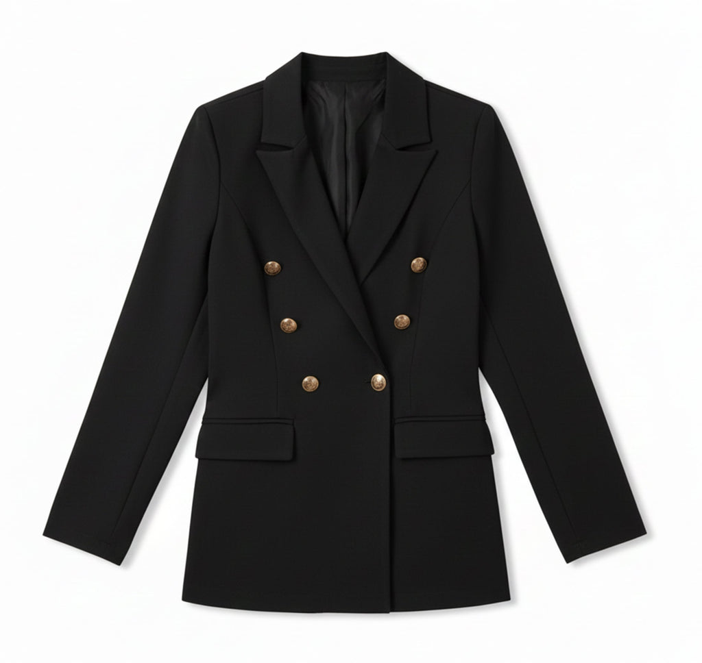 Women’s Satin Cardigan Blazer – Casual Business Style