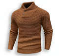 Men’s Fine-Neck Knit Sweater – Urban Winter Fit