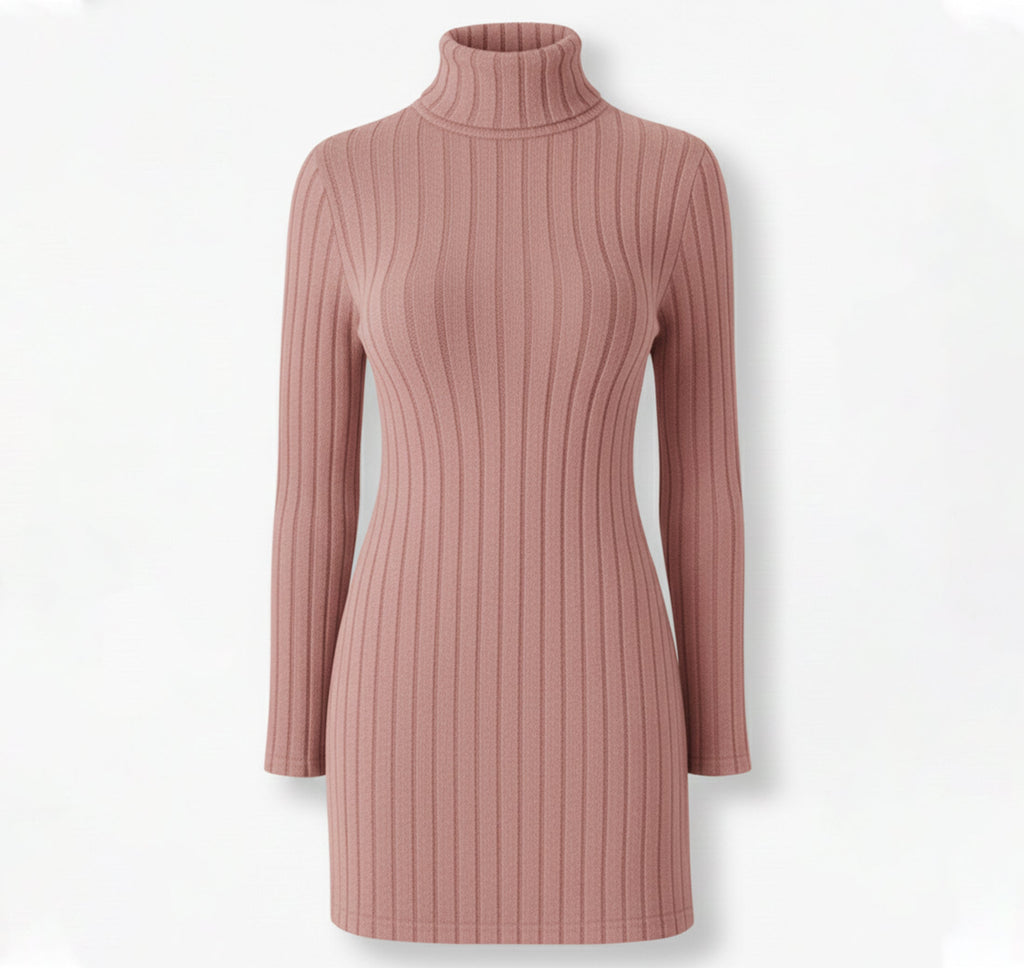 Women’s Crew Neck Knit Sweater – Cozy Winter Comfort