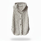 Women’s Hooded Soft-Knit Cardigan – Relaxed Winter Aesthetic