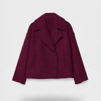 Women's Cropped Soft-Knit Blazer – Effortless Smart-Casual