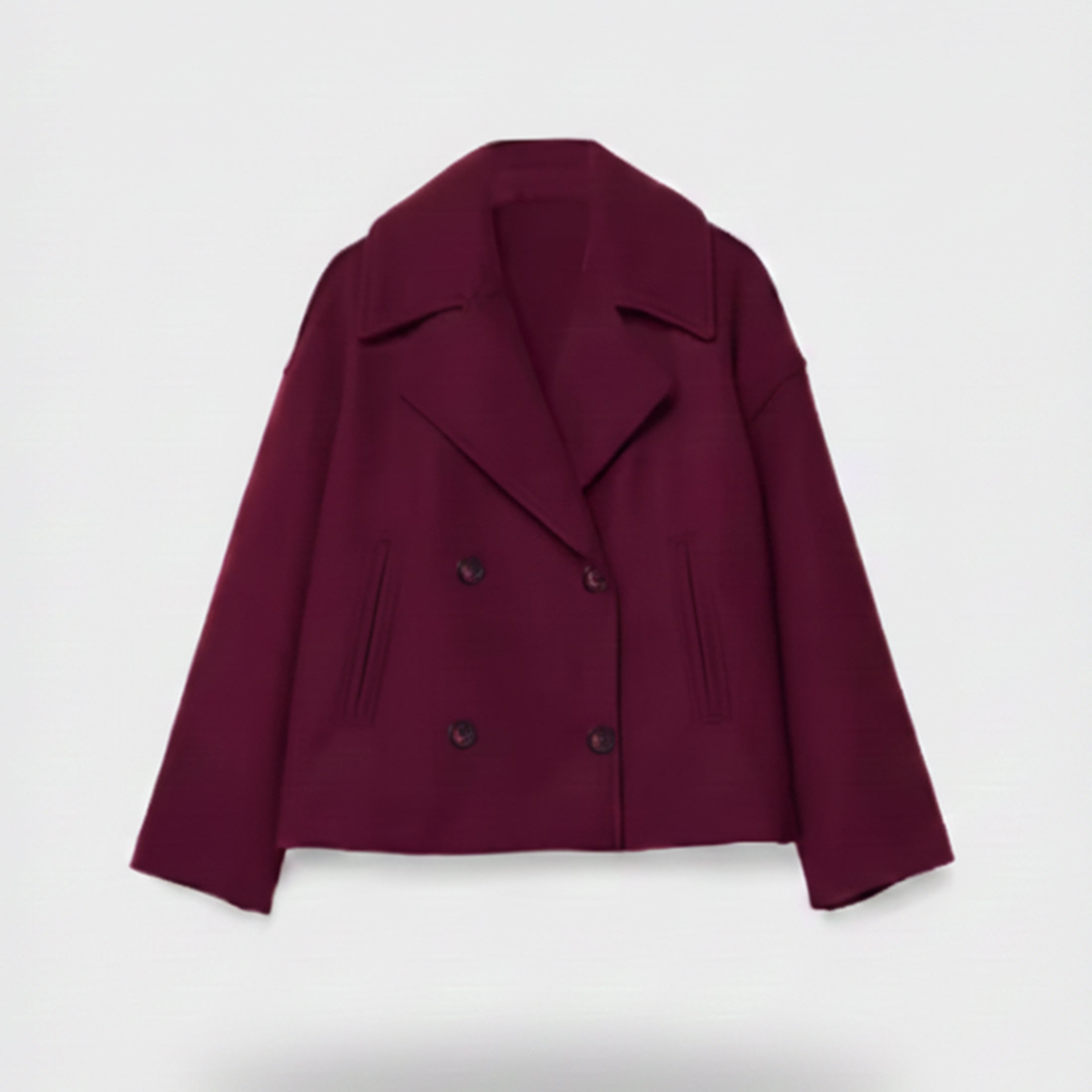 Women's Cropped Soft-Knit Blazer – Effortless Smart-Casual