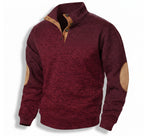 Men’s Mock Neck Jumper – Modern Street Fit