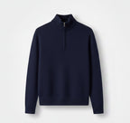 Men’s Half-Zip Sweater – Cozy Winter Knit