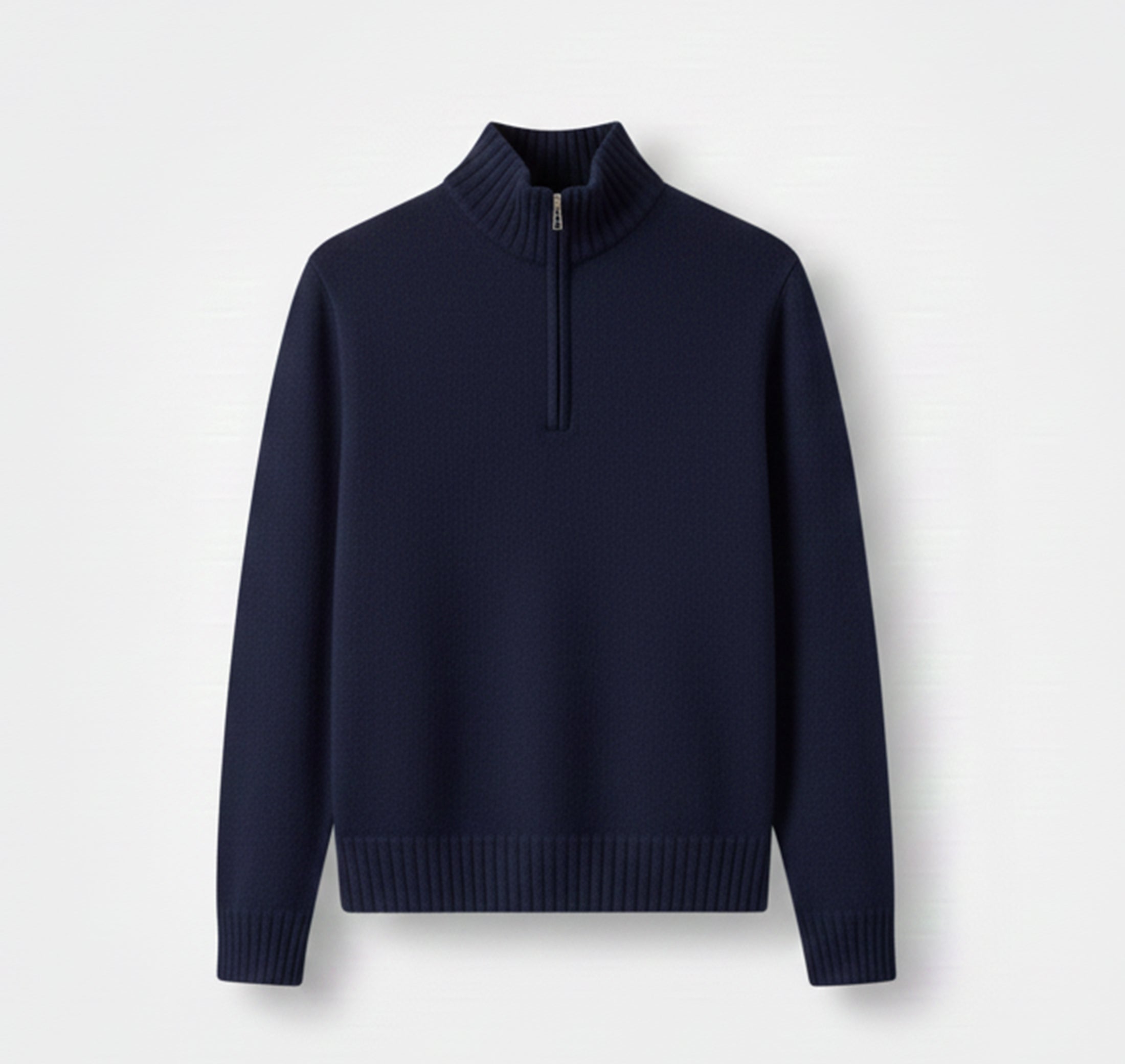 Men’s Half-Zip Sweater – Cozy Winter Knit