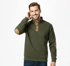 Men’s Mock Neck Jumper – Modern Street Fit