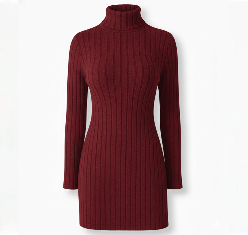 Women’s Crew Neck Knit Sweater – Cozy Winter Comfort