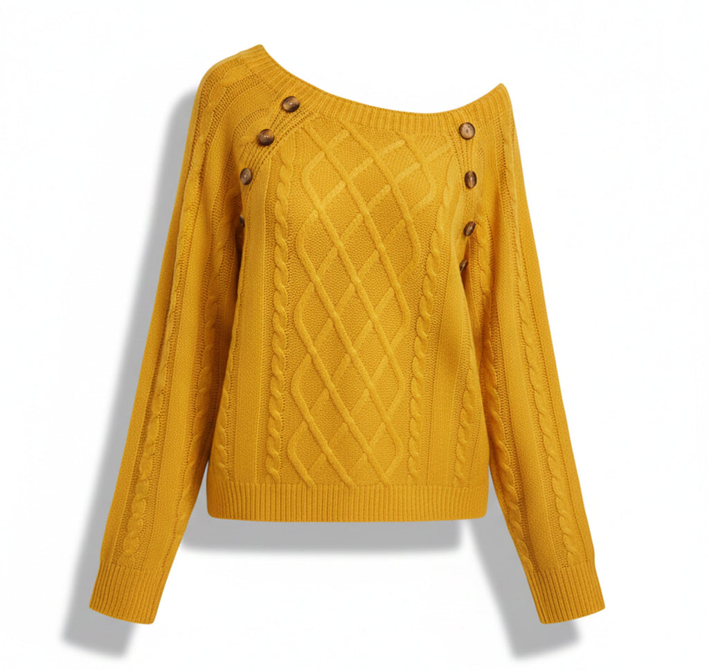 Women’s Casual Knit Sweater – Soft Everyday Comfort