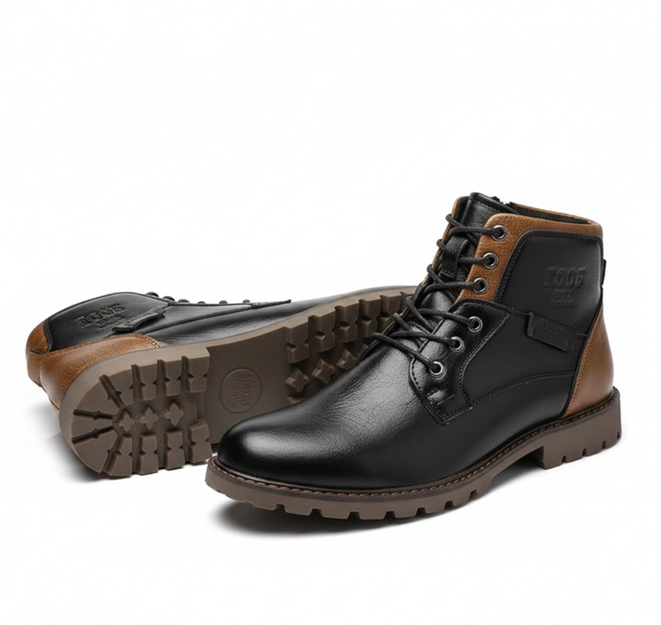 Men’s Mid-High Warm Boots – Urban Retro Style
