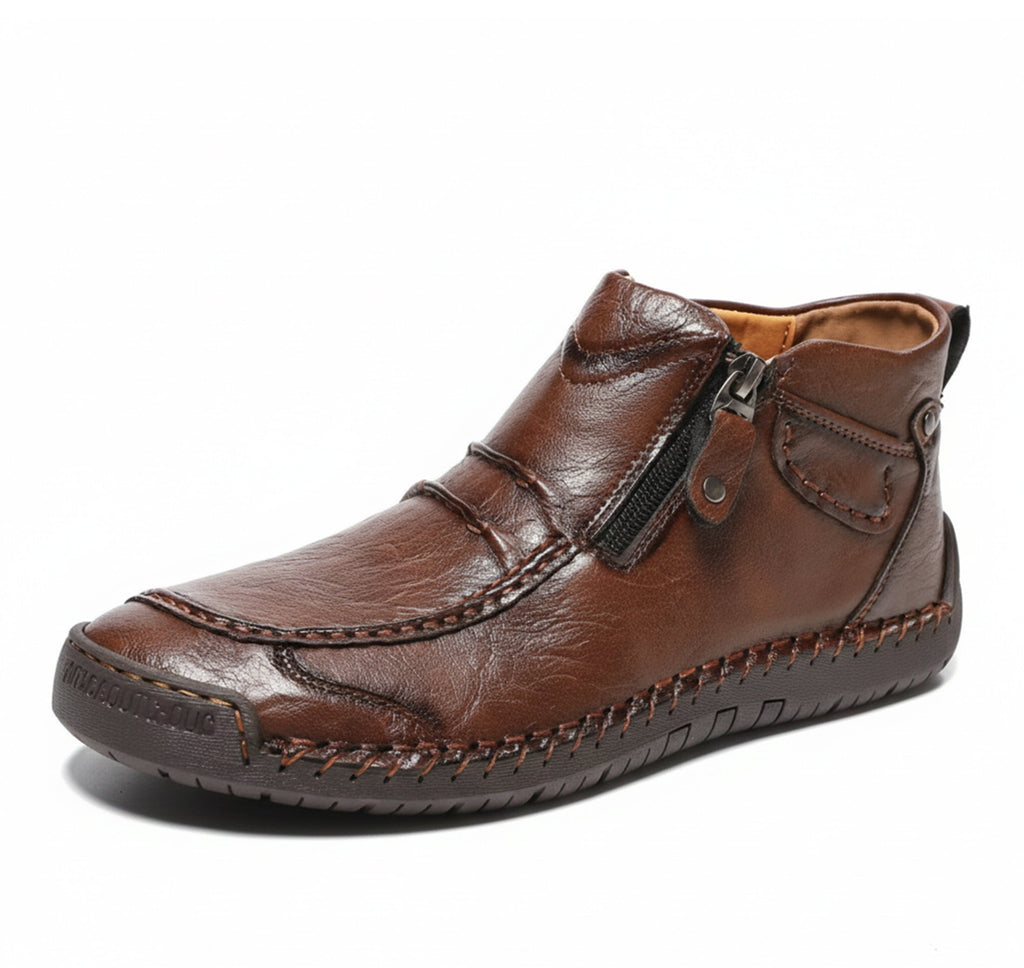 Men’s Short Boots – Classic Solid Look