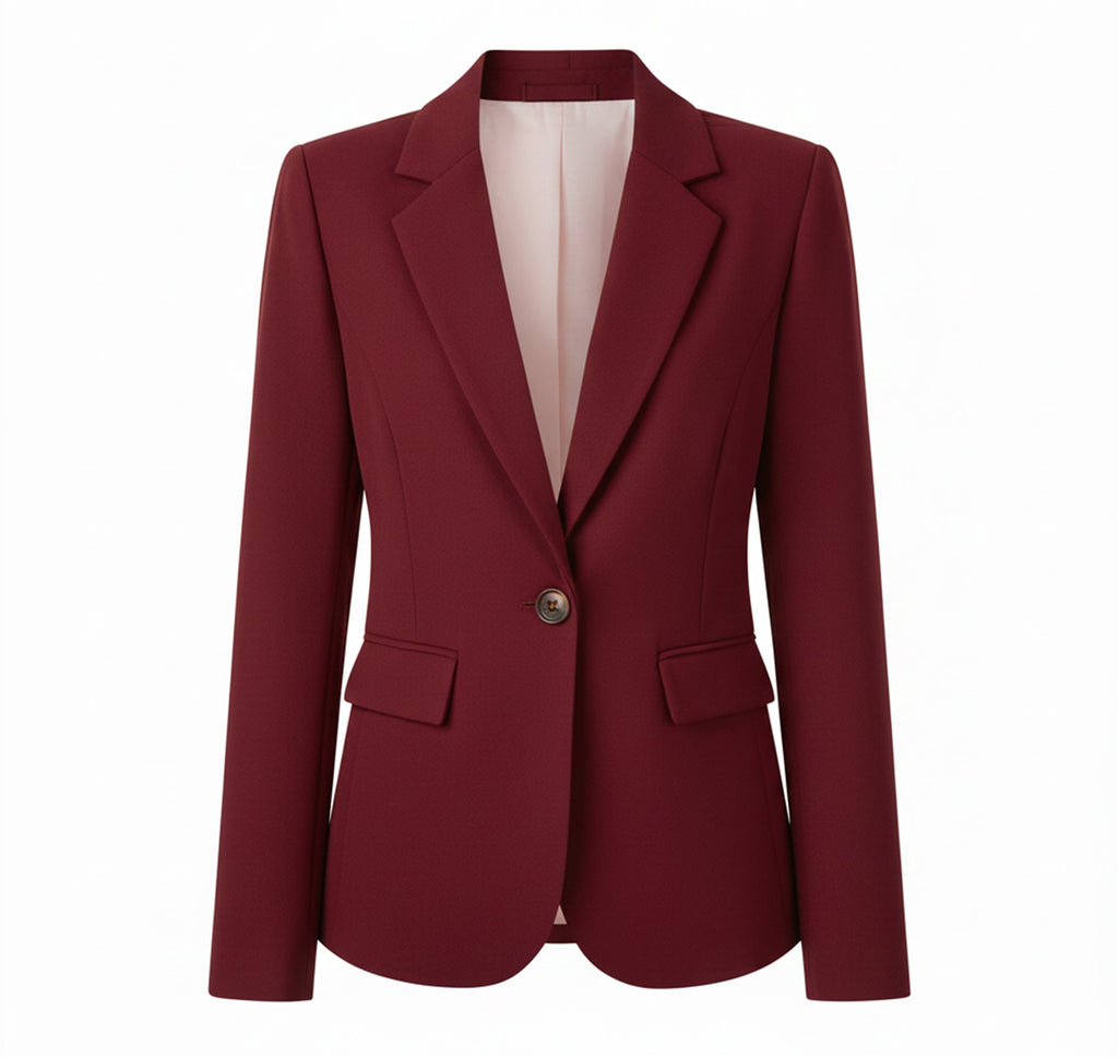 Women’s Woven Blazer Jacket – Everyday Comfort