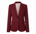 Women’s Woven Blazer Jacket – Everyday Comfort