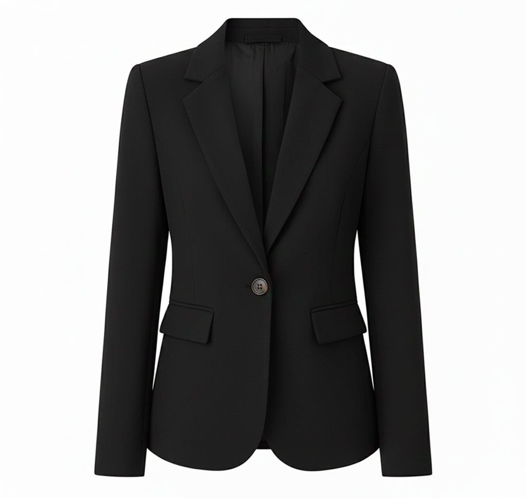 Women’s Woven Blazer Jacket – Everyday Comfort
