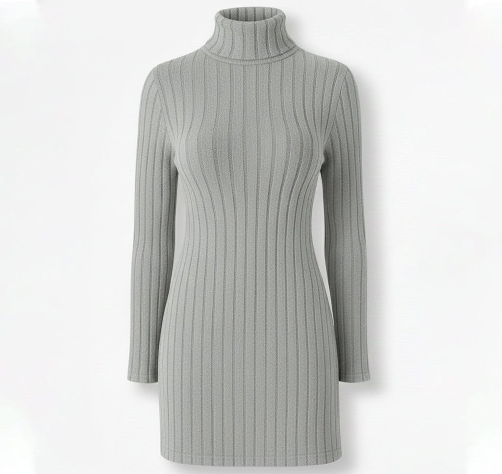 Women’s Crew Neck Knit Sweater – Cozy Winter Comfort