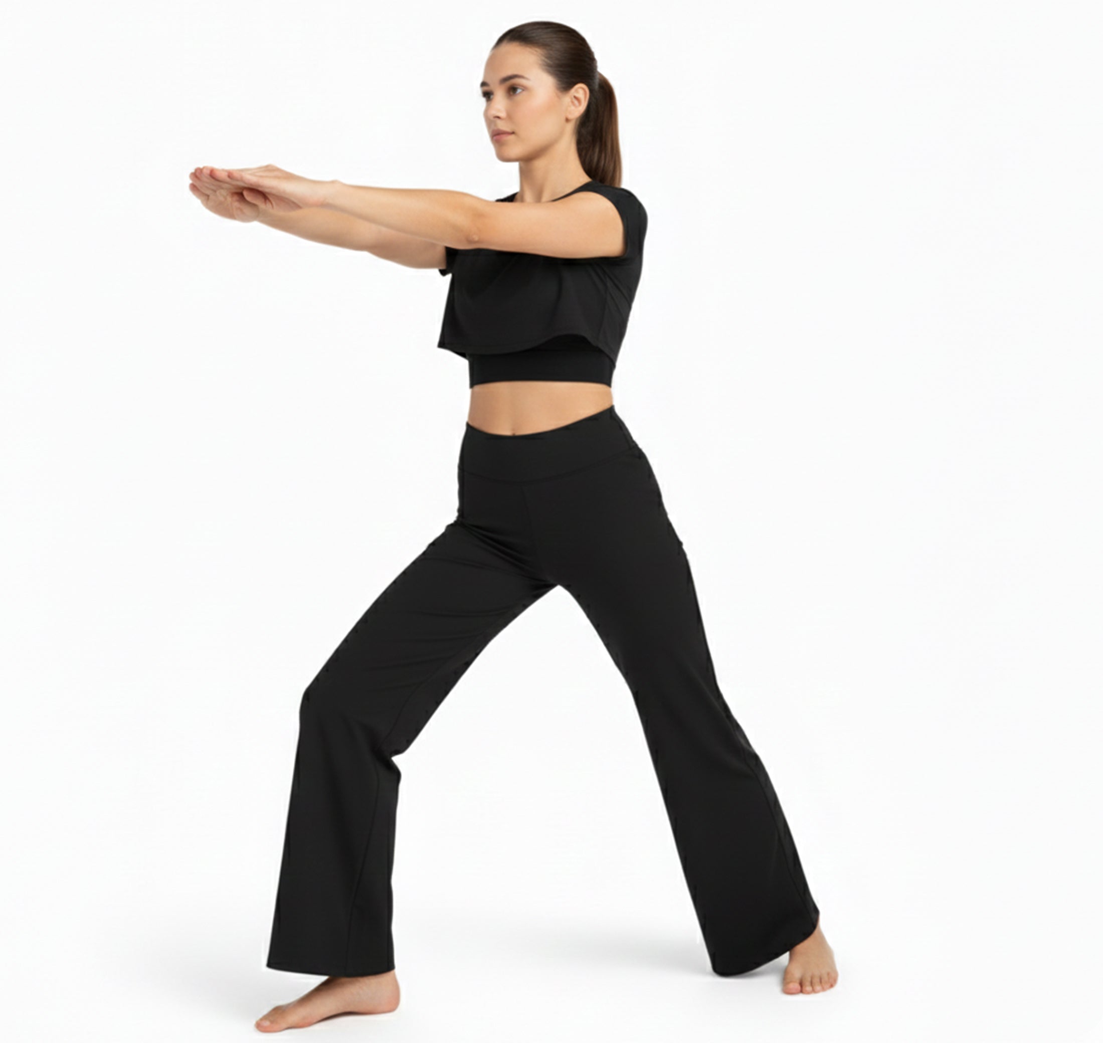 Women’s High-Waist Yoga Pants – Stretch & Push-Up Effect