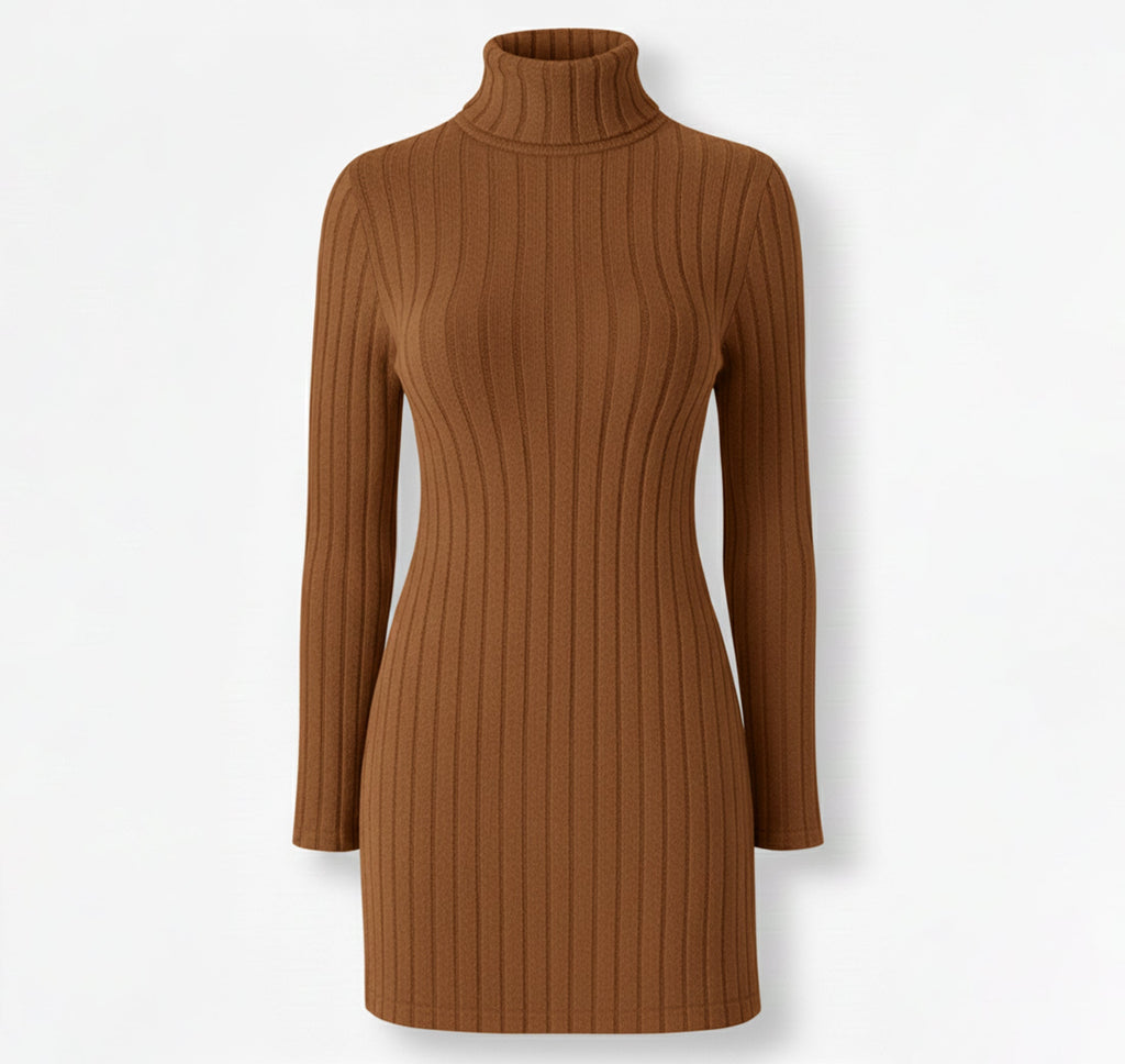 Women’s Crew Neck Knit Sweater – Cozy Winter Comfort