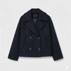 Women's Cropped Soft-Knit Blazer – Effortless Smart-Casual