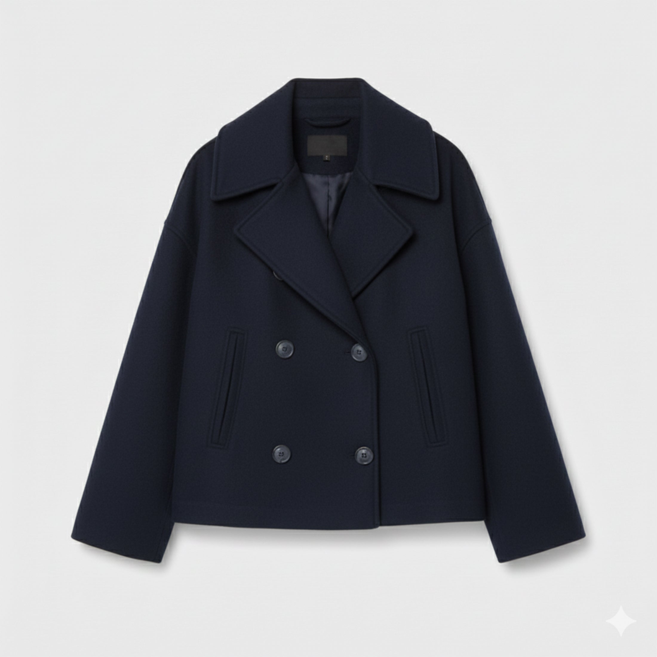 Women's Cropped Soft-Knit Blazer – Effortless Smart-Casual