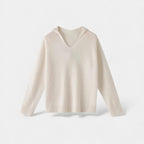 Women’s Sloane Signature — Sculpted V-Neck Oversized Pullover