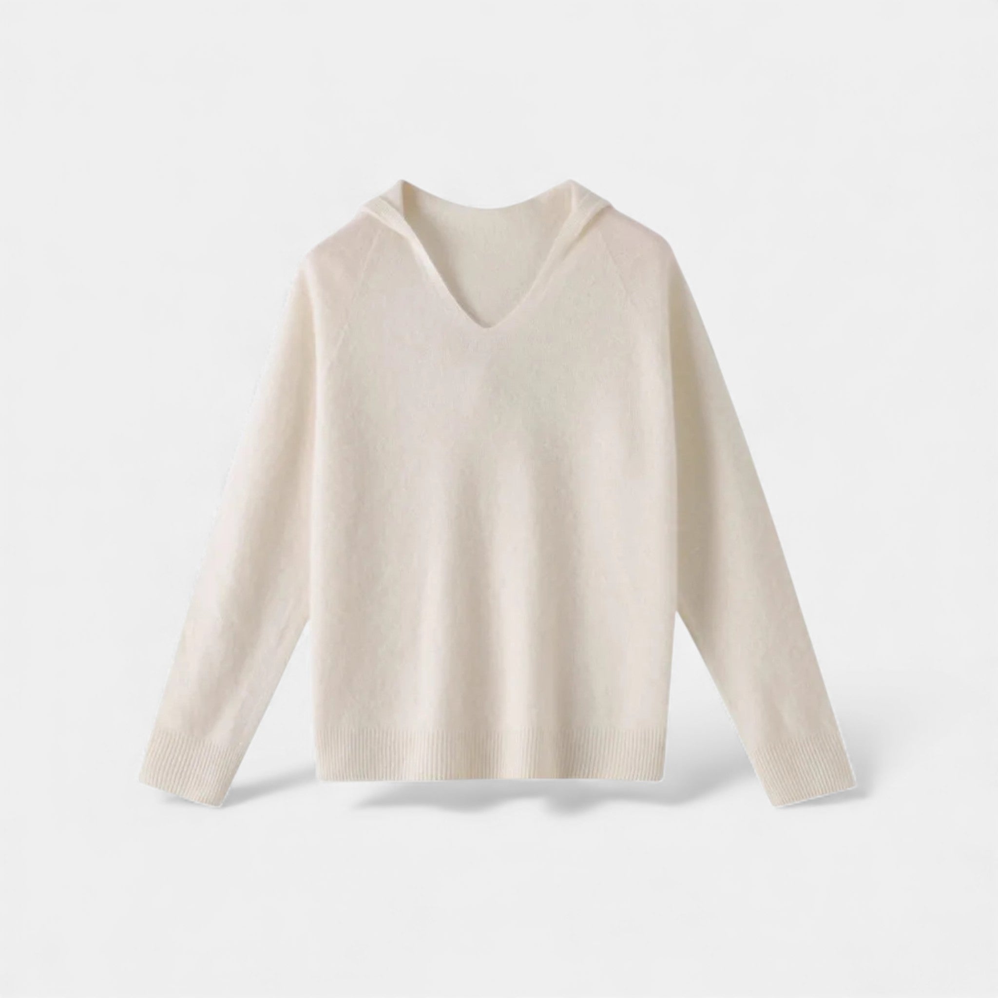 Women’s Sloane Signature — Sculpted V-Neck Oversized Pullover