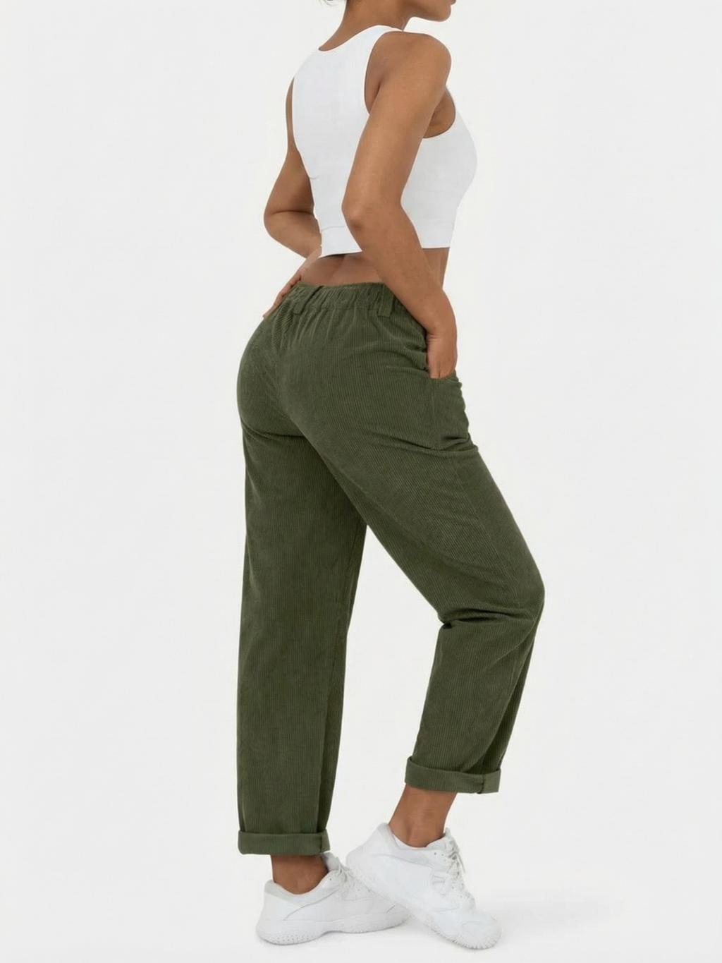 Women’s Marlow Studio - Corded Barrel Trousers