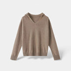 Women’s Sloane Signature — Sculpted V-Neck Oversized Pullover