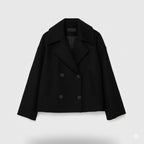 Women's Cropped Soft-Knit Blazer – Effortless Smart-Casual