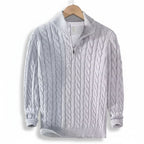 Men’s Thick Quarter-Zip Pullover – Casual Winter Layer