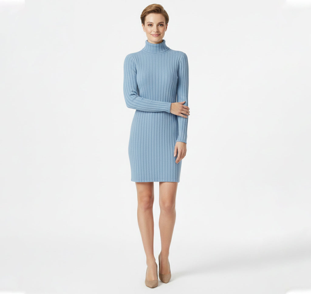 Women’s Crew Neck Knit Sweater – Cozy Winter Comfort