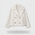 Women's Cropped Soft-Knit Blazer – Effortless Smart-Casual