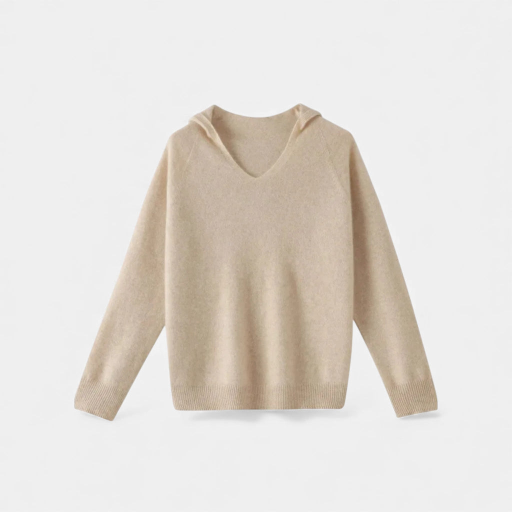 Women’s Sloane Signature — Sculpted V-Neck Oversized Pullover
