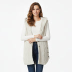 Women’s Hooded Soft-Knit Cardigan – Relaxed Winter Aesthetic