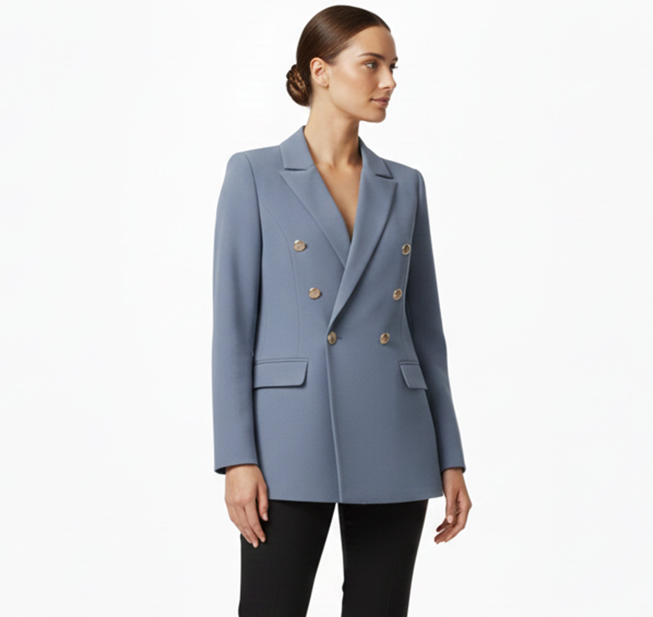 Women’s Satin Cardigan Blazer – Casual Business Style