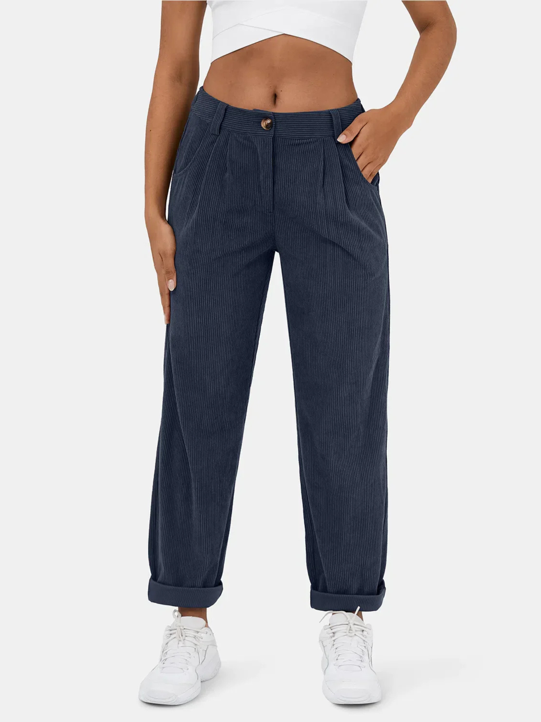 Women’s Marlow Studio - Corded Barrel Trousers