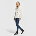 Women's Cropped Soft-Knit Blazer – Effortless Smart-Casual