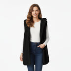 Women’s Hooded Soft-Knit Cardigan – Relaxed Winter Aesthetic