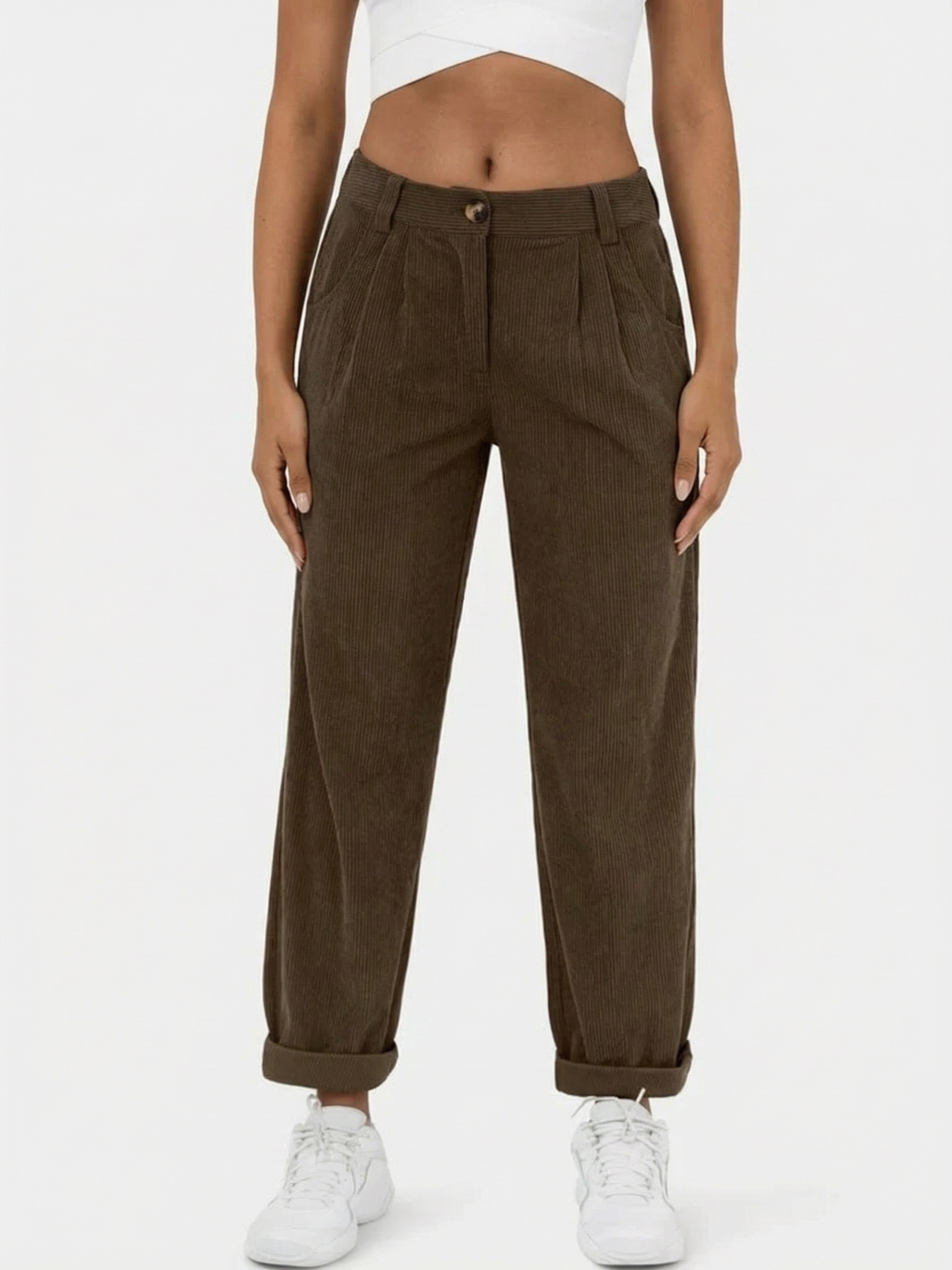 Women’s Marlow Studio - Corded Barrel Trousers