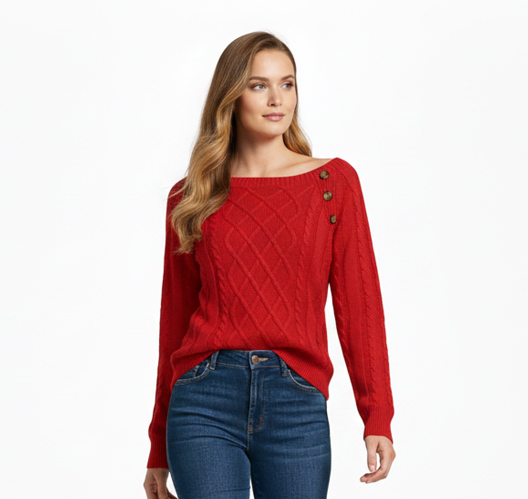 Women’s Casual Knit Sweater – Soft Everyday Comfort