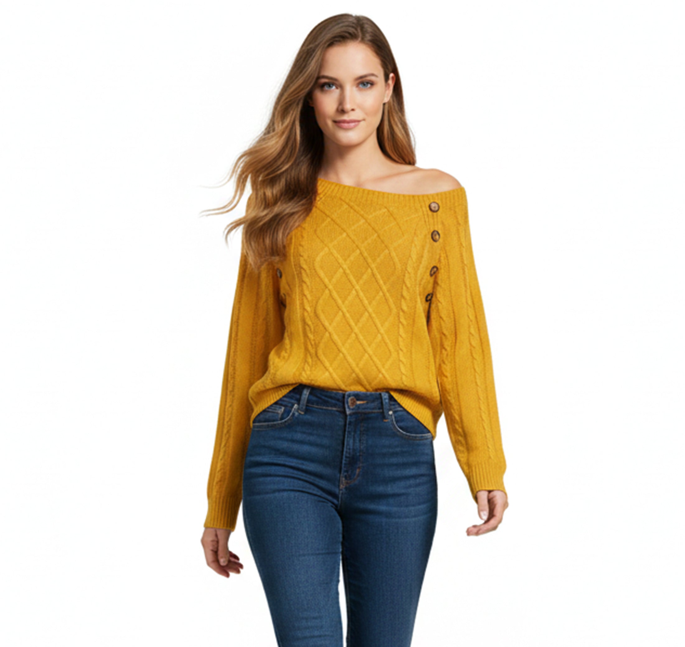 Women’s Casual Knit Sweater – Soft Everyday Comfort