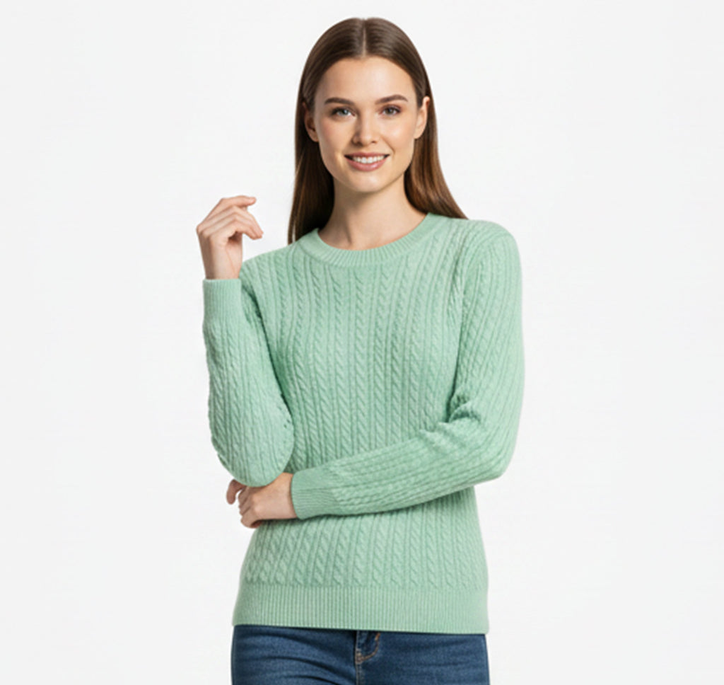 Women’s Loose Knit Sweater – Cozy Winter Comfort