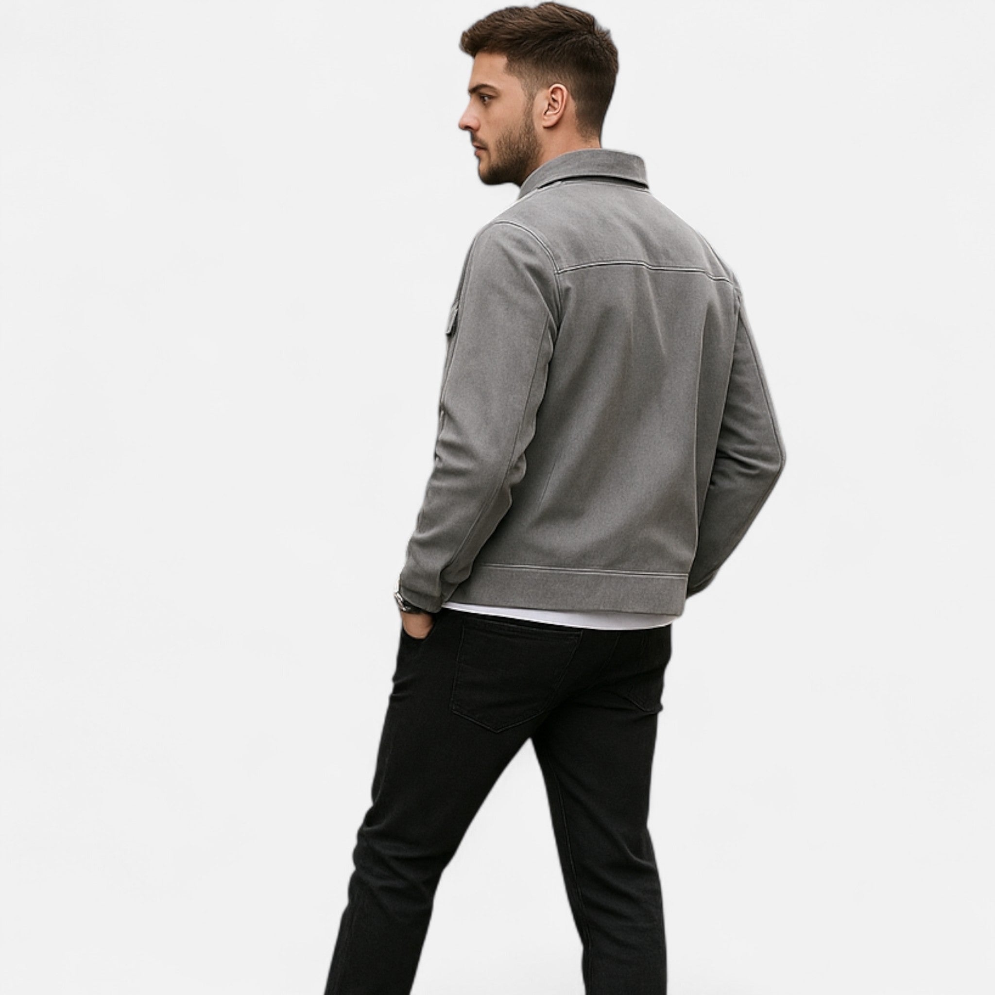Men’s Mayfair Signature - Suede Utility Jacket