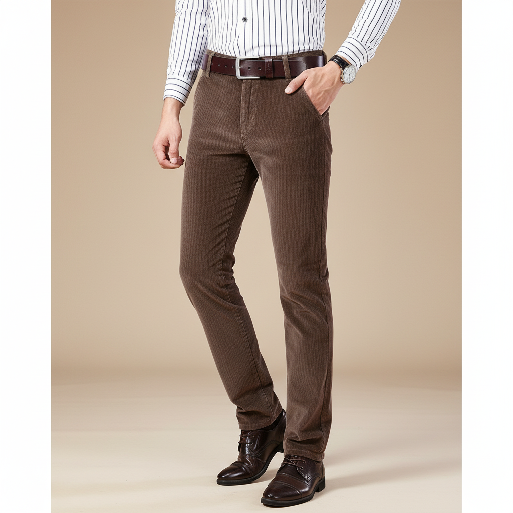 Men’s Kensington Edition - Corded Smart Trousers