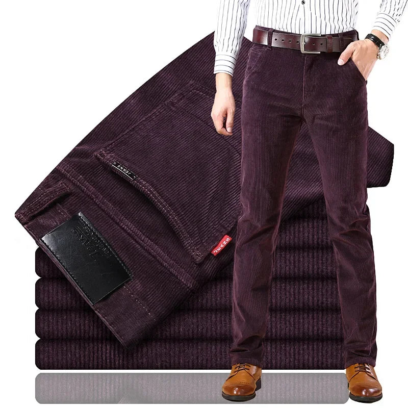 Men’s Kensington Edition - Corded Smart Trousers