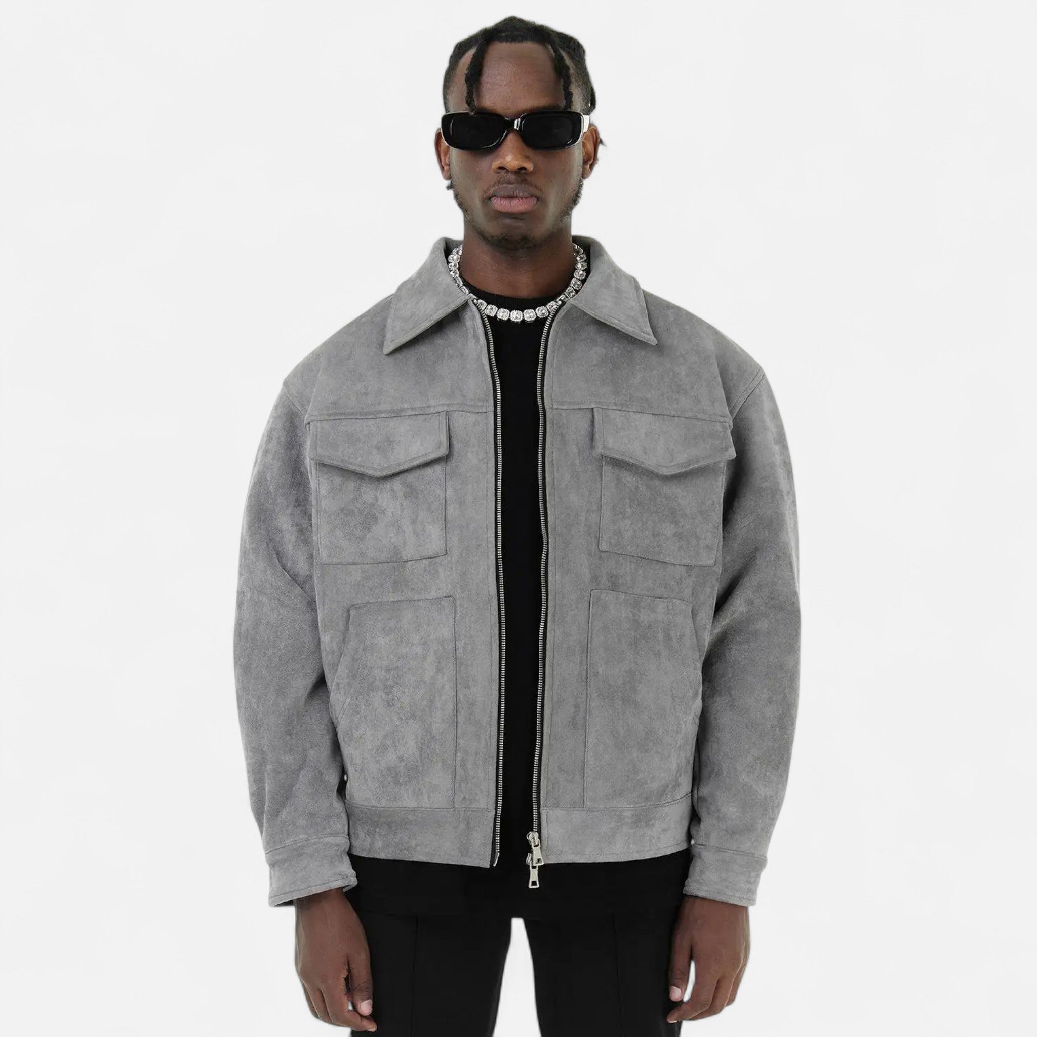 Men’s Mayfair Signature - Suede Utility Jacket