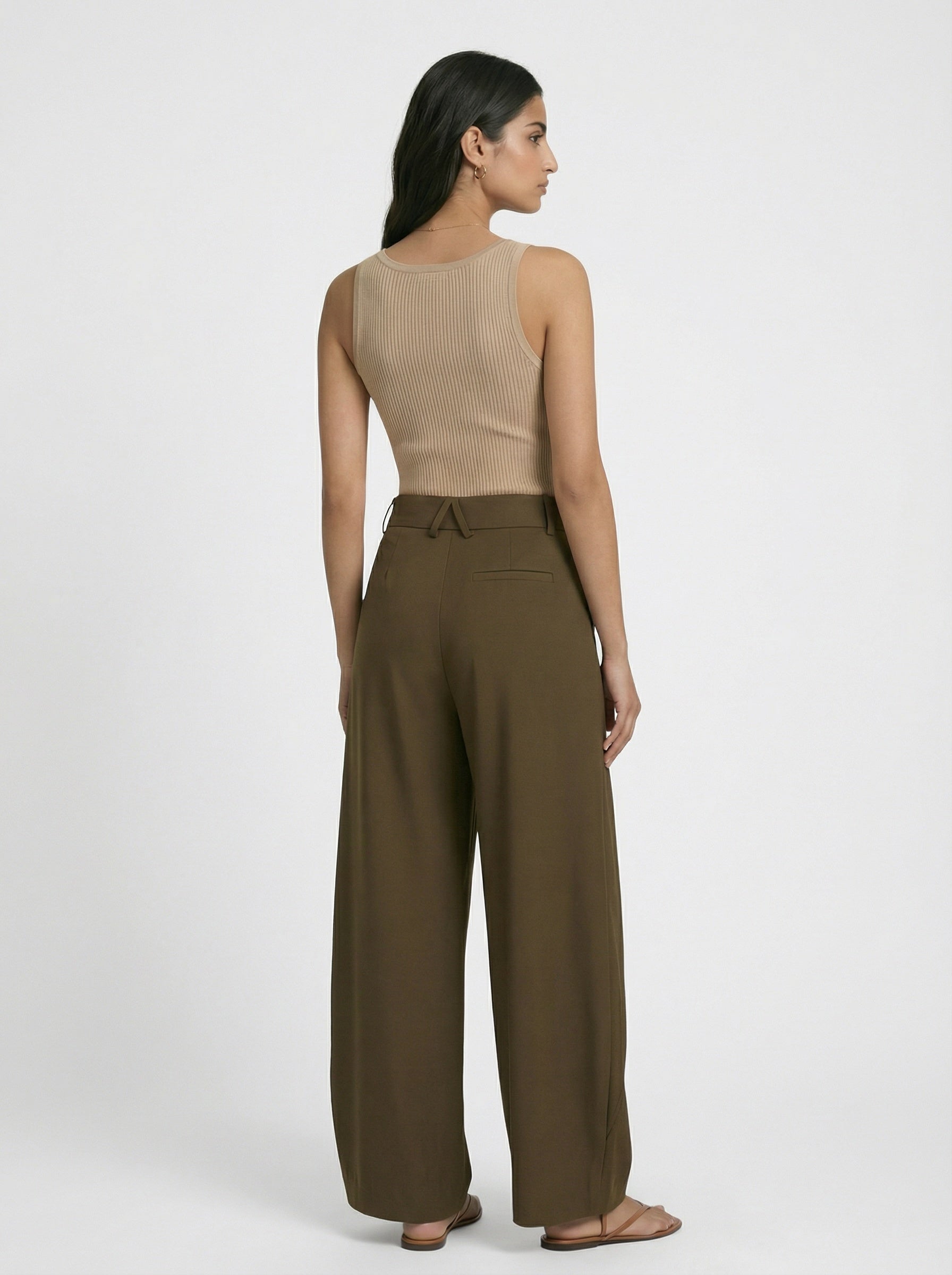 Women’s Sloane Signature - Deep-Fold Wide Trouser